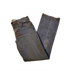 Vintage Inspired Retro Abercrombie & Fitch Charcoal Boot Cut Jeans Women's Sz 8
